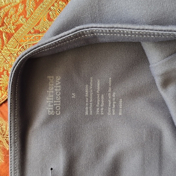 Girlfriend Collective Sky Blue/zgrey high rise leggings (worn once) - Picture 2 of 4